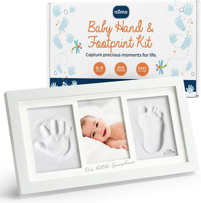 Niimo® Baby Hand and Footprint Kit - Inkless Clay Prints & Photo Frame
