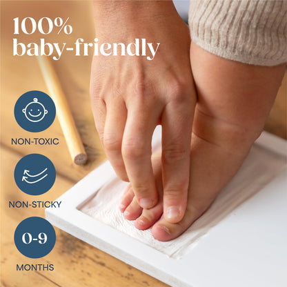 Niimo® Baby Hand and Footprint Kit - Inkless Clay Prints & Photo Frame